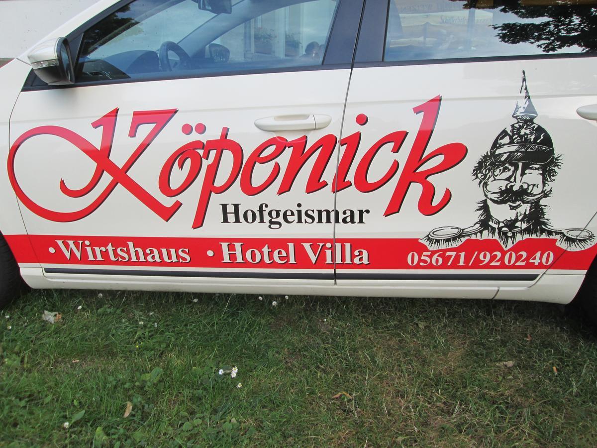 Hotel Villa Wirtshaus Koepenick Hofgeismar Bagian luar foto